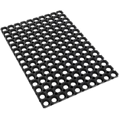 Fußmatte ANDIAMO "Gummi Ringmatte" Gr. 16, schwarz, B:60cm H:15mm L:80cm, Gummi, Teppiche, Schmutzfangmatte, In- und Outdoor geeignet, besonders robust Image