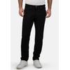 Stoffhose BRÜHL "York", Herren, Gr. 23, EURO-Größen, schwarz, 97% Baumwolle, 3% Elasthan, unifarben, casual, lang, Hosen, in ALL-IN-ONE-Qualität