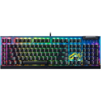 RAZER Gaming-Tastatur "BlackWidow V4 X Fortnite", schwarz, B:46,6cm H:4,35cm T:15,25cm, Tastaturen