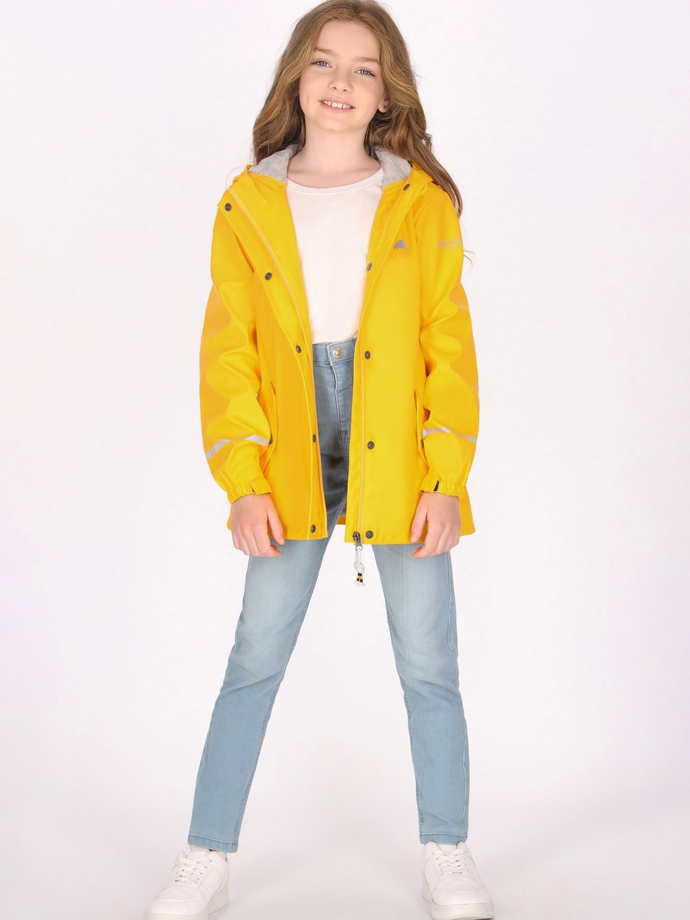 Schmuddelwedda Regenmantel Mädchen gelb, 134 Image
