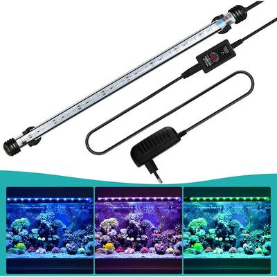 18-112cm LED Aquarium RGB Aquarium Lampe Schalentiere Fisch Tank Unterwasser.5W.48cm