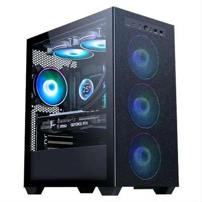 Aotesier New style desktop computer latest Intel Core i3 i5 i7 HD Graphics desktop computer support