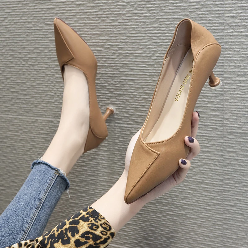 High Heels Women Shoes Thin High Heels Pumps Shoes Women Heels Shoes Party Office Wedding Shoes Large Size Pumps Heels