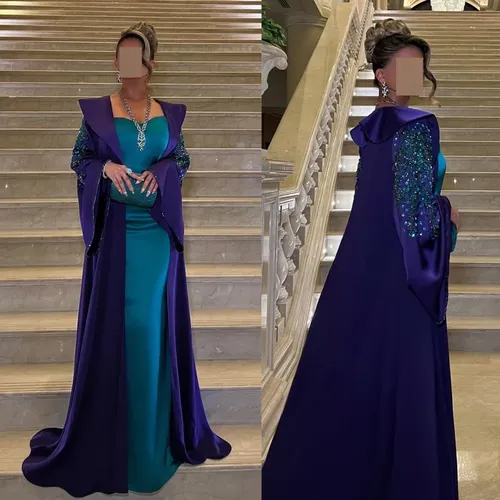 Customized Jiayigong s Beading Draped Beach Sheath Square Neck Bespoke Occasion Gown Long es