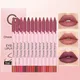 12 Colors/box Matte Lip Liner Pencil Set Waterproof Long Lasting Nude Red Lip Contour Pencil Sexy Rose Pink Lipstick Tint Makeup