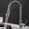 Gunmetal Grey/Black Kitchen Faucet Single Hole Pull-Out Spout Kitchen Sink Mixer Faucet Flow Spray