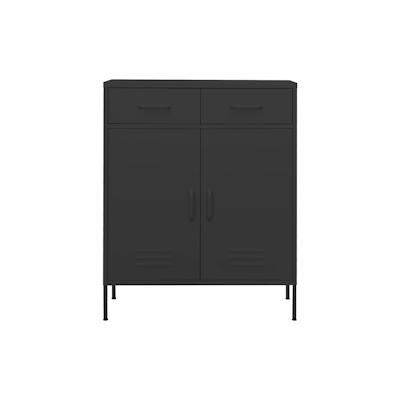 vidaXL Lagerschrank Anthrazit 80x35x101,5 cm Stahl Image