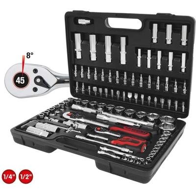 Ks Tools 1/4+1/2 CHROMEplus Steckschlüssel-Satz, 96-tlg Image