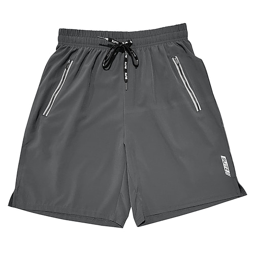 Herren Laufshorts Trainingsshorts Kordelzug Tasche Unterteile Sportlich Sommer Schnelltrocknend Weich Feuchtigkeitsableitend Atmungsaktiv Fitnesstraining Joggen Training Sportbekleidung Sportkleidung Image