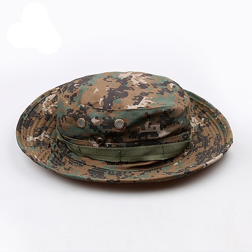 berretto tattico dell'esercito del camuffamento delle donne degli uomini cappello militare boonie cappello da sole cappello da pesca protezione della benna a tesa larga protezione uv esterna traspirante cappello traspirante ad asciugatura rapida per...