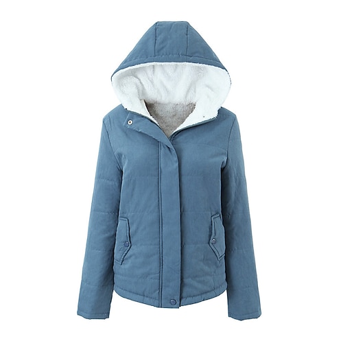 Damen Wintermantel Wanderfleecejacke Fleece Winter Draussen Warm Weich Bequem Fleecejacken Vollreißverschluss Camping / Wandern / Höhlenforschung Reisen Wintersport Schwarz Rosa Armeegrün Blau Khaki Image