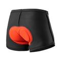 Arsuxeo Per donna Sottopantaloncini da ciclismo Inverno Estate Coolmax Silicone Poliestere Nero Rosa Tinta unica Bicicletta Pantaloncini / Cosciali Pantaloncini intimo Pantaloncini imbottiti di