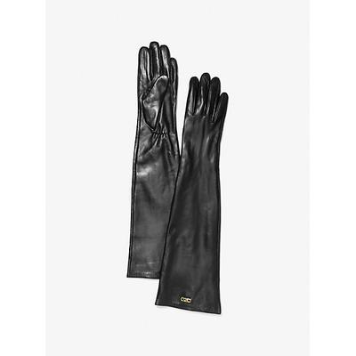 Michael Kors Leather Opera Gloves Black S