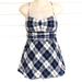 J. Crew Tops | J. Crew Nantucket Preppy Peplum Plaid Tank Top Size 6 Or Small | Color: Blue/Red | Size: 6