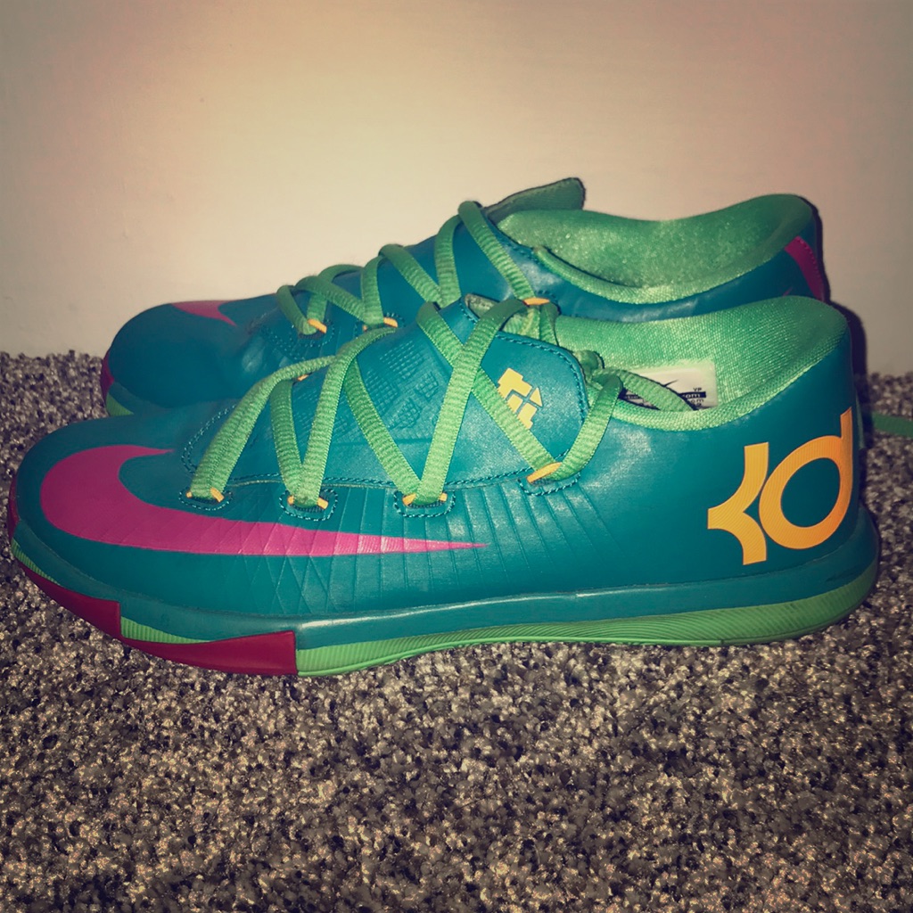 Nike Shoes | Kevin Durant Nike Tennis Shoes (Size 3 Youth) | Color: Green | Size: 6