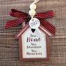 House Warming Gifts New Home - Housewarming Gifts for New House, Housewarming Gift Presents for Women, Couple - Christmas New Home Gifts for Home, New Home Owners Gift - Wooden New Home Ornament 2024