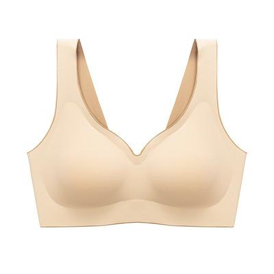 Women's Seamless Full Coverage Wireless Stretchy Daily Comfort Bra