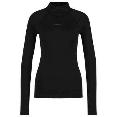 Icebreaker - Women's 300 MerinoFine Polar L/S Roll Neck - Merinounterwäsche Gr XL schwarz Image