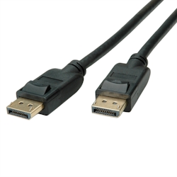 ROLINE RM DisplayPort Kabel, v1.4, DP ST - ST, schwarz, 3 m Image