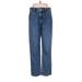 J.Crew Jeans - Mid/Reg Rise: Blue Bottoms - Women's Size 29