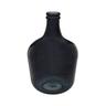 Vase Design en Verre 'Dame Jeanne' 42cm Noir