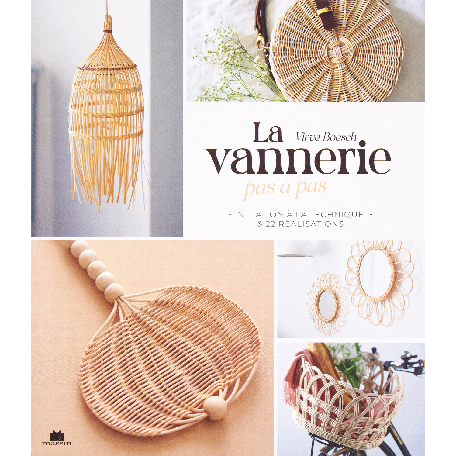 Livre "La vannerie pas à pas - Initiation à la technique & 22 réalisations"