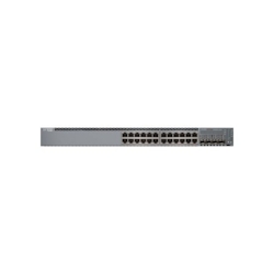 Juniper EX Series Switch L3 verwaltet 24 x 10/100/1000 PoE+ + 4 x Gigabit SFP 10 SFP+ Desktop an Rack montierbar 370 W Image