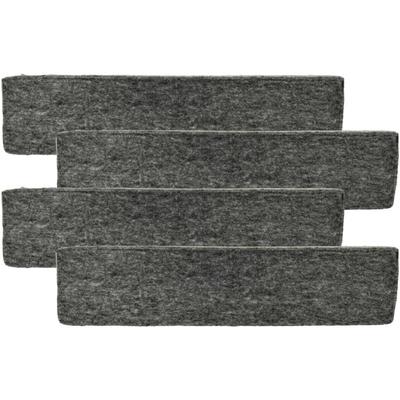 Vhbw - 4x Aktivkohlefilter kompatibel mit Miele da 6708 d / hvbr, da 6708 d / obsw, duu 1000-1, duu Image