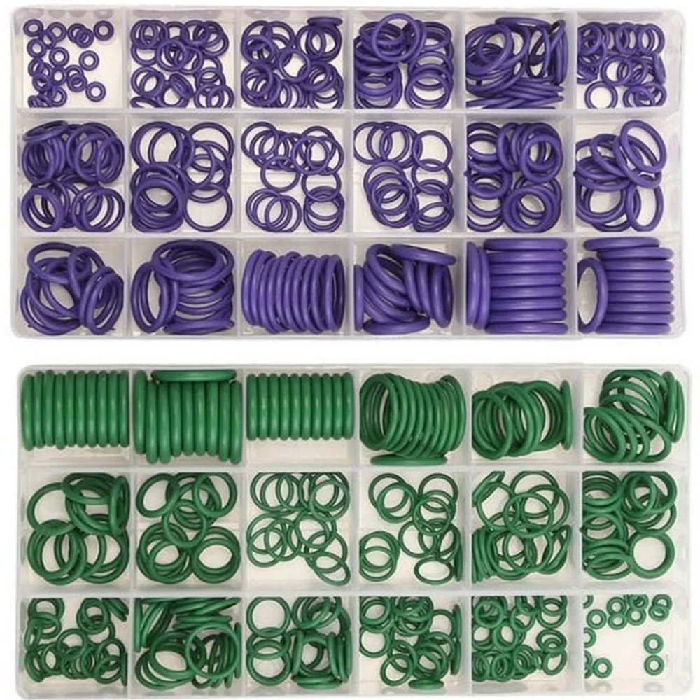 Anneaux toriques de climatisation de voiture, 270 pièces, 18 tailles, pour Audi A3 A4 B6 B8 A6 C5 C6 80 B5 B7 A5 Q5 Q7 TT 8P 100 8L C7 8V A1 A3 Q3 A8 RS