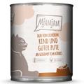 Lot MjAMjAM duo 12 x 800 g - bœuf & dinde au potiron cuit à la vapeur