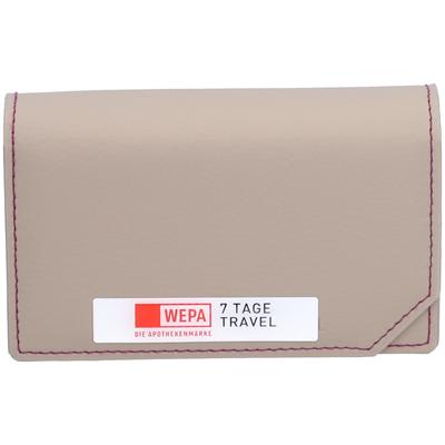Wepa 7 Tage Travel mini Wochenmagazin farbig sort. 1 St Dose Image