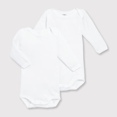 Pack of 2 Bodysuits in Organic Cotton