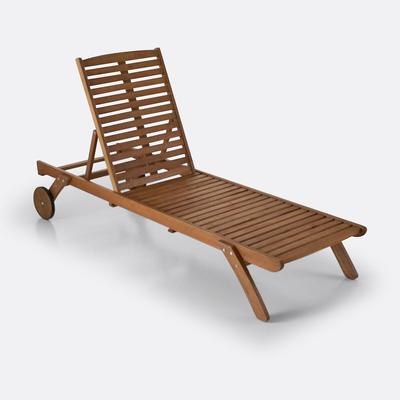 Garden Eucalyptus Sun Lounger