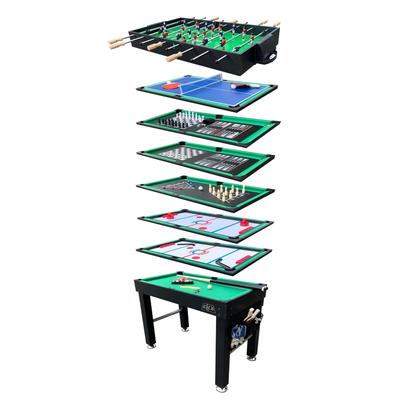 KICK Defender 48" 10-in-1 Multi-Game Table - Combo Game Table Set for Family and Friends