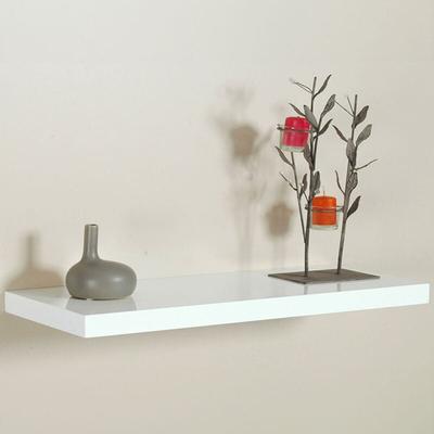 Regal coninvisible Befestigung 80x25 white 045322 home decor Image