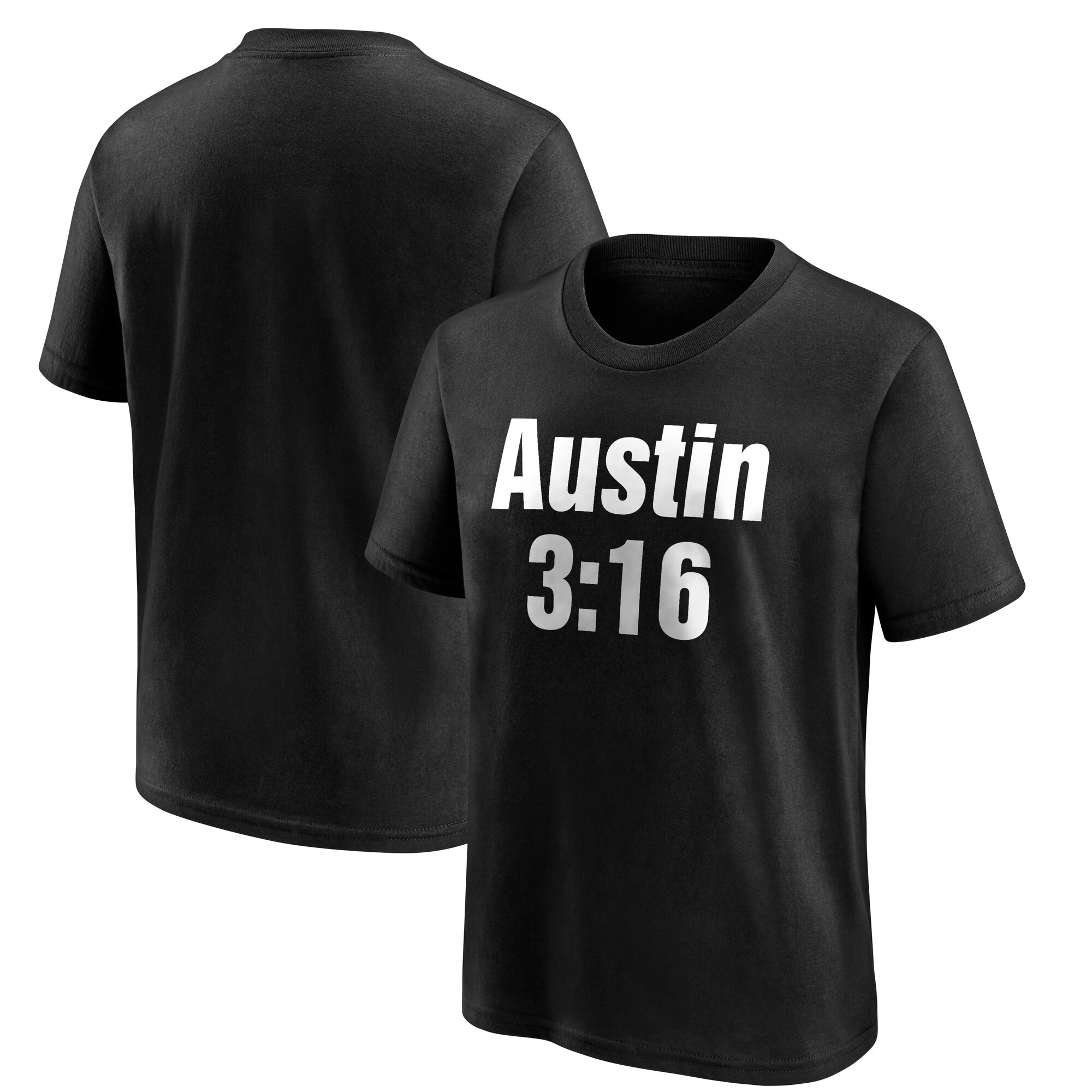 "Stone Cold" Steve Austin T-Shirt - Schwarz - Jugendliche Image