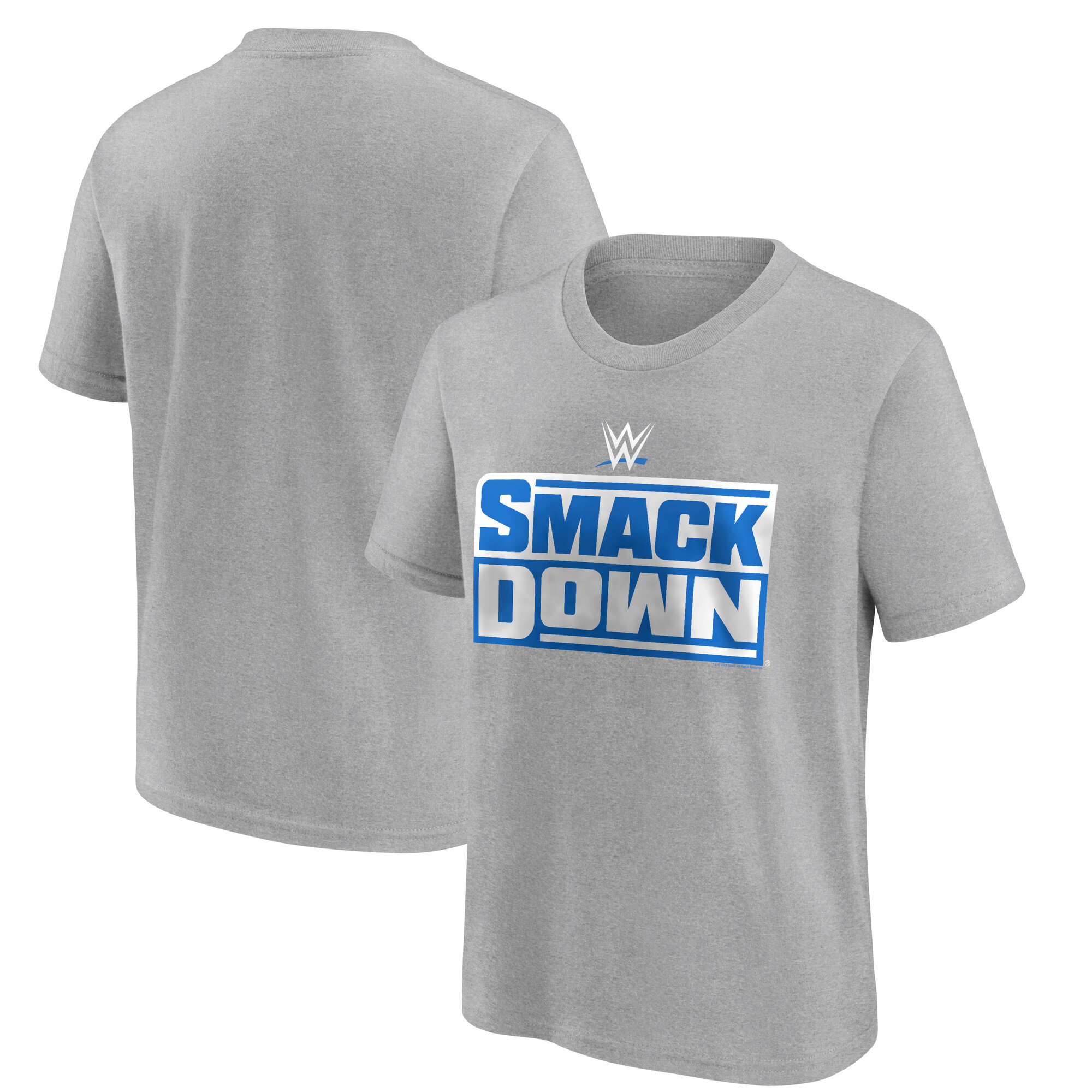 WWE Smack Down Logo T-Shirt - Sport Grau - Jugendliche Image