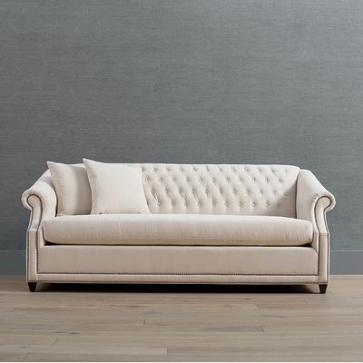 Farah Sofa - Truffle Taz, Grand 90" - Frontgate