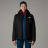 Funktionsjacke THE NORTH FACE "W QUEST INSULATED JACKET", Damen, Gr. M, schwarz (tnf schwarz, npf), Obermaterial: 100% Polyester, sportlich, Langarm, Jacken, Winterjacke mit Logodruck