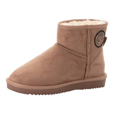 Schlupfboots O'NEILL "BESIANA WOMEN MID", Damen, Gr. 36, grau (warm taupe), Synthetik, sportlich, Schuhe, Winterboots, S