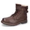Winterboots DOCKERS BY GERLI, Herren, Gr. 47, braun, Nappaleder, casual, Schuhe, Stiefel, Boots mit Warmfutter