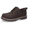 Schnürschuh DOCKERS BY GERLI, Herren, Gr. 45, braun, Leder, Basic, Schuhe, Trekkingschuh, Trachtenschuh mit Profilsohle
