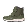 Winterstiefel TROLLKIDS "KIDS HAFJELL WINTER BOOTS", Gr. 31, grün (moss), Synthetik, mehrfarbig, sportlich, Schuhe, wasserdicht, Klettverschluss, reflektierende Details