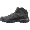 Outdoorschuh SALOMON "X ULTRA 360 LEATHER MID GORE-TEX", Gr. 47, grau (castlerock), Nubukleder, Synthetik, sportlich, Schuhe, wasserdicht