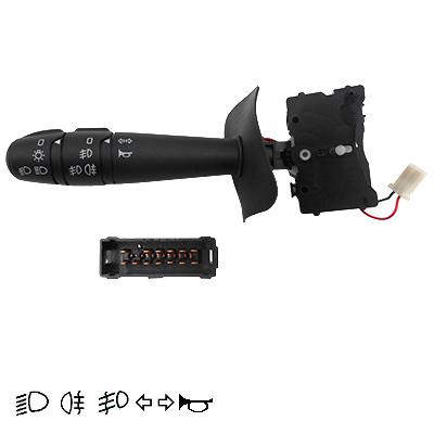 MEAT & DORIA Lenkstockschalter 23068 15-polig für RENAULT 7701053058 Image