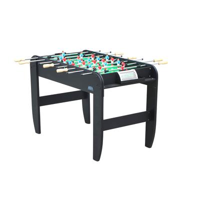 KICK Liberty 48" Foosball Table - Includes 2 Soccer-Style Foosballs & 13 Blue and 13 Red Uniformed Players