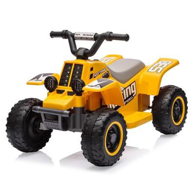 Kids Ride On ATV, 6V Ride On Car with Led Headlights