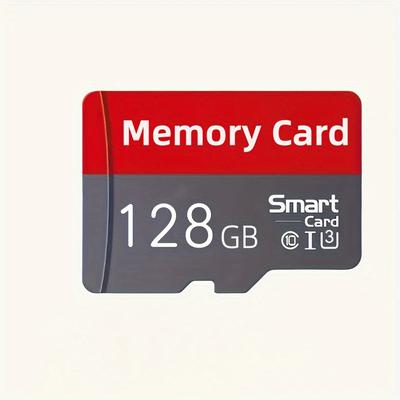 TEMU Ultra-fast 256gb/128gb Card - Class 10, U3 Compatible With Adapter For Hd Cameras, Smartphones, Pcs & More - Full Hd Video & Photo Storage