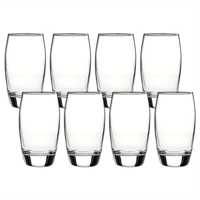 TEMU Ellendale Drinking Glasses, 16 Ounces, Set Of 8