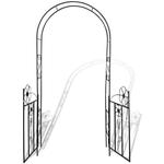 Arche de jardin, Voûte de jardin WLE452802 Maisonchic